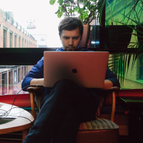 Developer using a laptop. CC image courtesy of Publicity Pod on Flickr